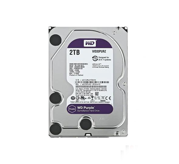 هارد دوربین مداربسته وسترن دیجیتال 2 ترابایت مدل WD20PURZ