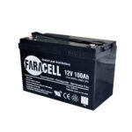 باتری یوپی اس فاراتل 100آمپر 12v-100ah faratel