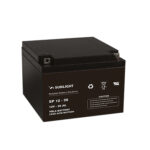 باتری یو پی اس سان لایت ۱۲ ولت 26 آمپر   battery_sunlight