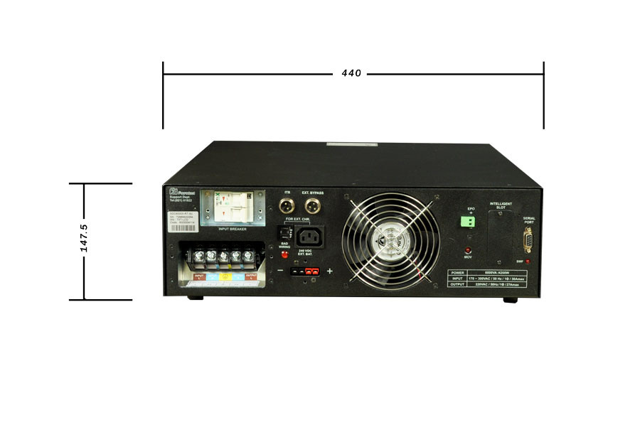 یو پی اس فاراتل سری SDC مدل SDC6000X-RT-3U